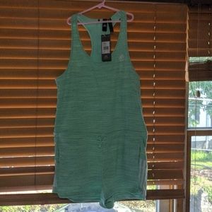 Mint green Adidas women's romper